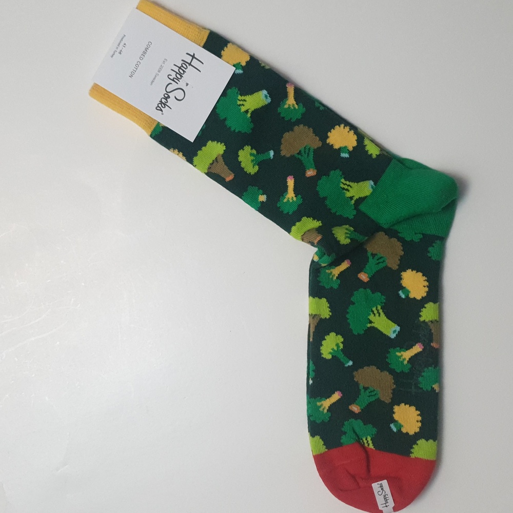 Happy Socks Men Socks EU 41-46, US 8 - 12 Brand New Combed Cotton Hard #6
